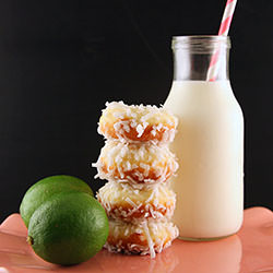 Coconut Lime Donuts