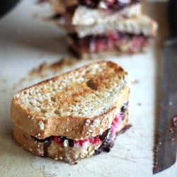 Chocolate Raspberry Grilled Cheese