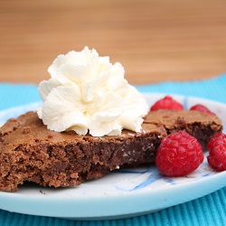 Mocha Chocolate Chunk Brownie Pie