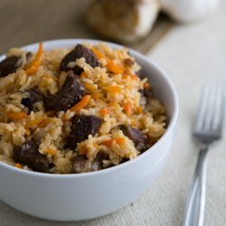 Beef Rice Pilaf