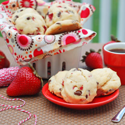 Strawberry Chocolate Chip Scones