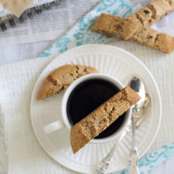 Ginger Almond Biscotti