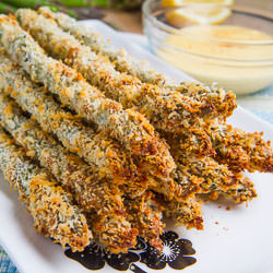 Crispy Baked Asparagus Fries