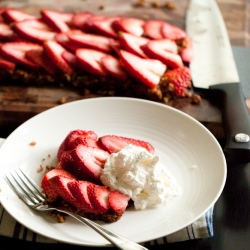 Strawberry-Pecan Tart