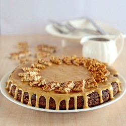 Coconut Molasses Mousse Cake