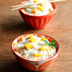 Coconut & Mango Sweet Rice