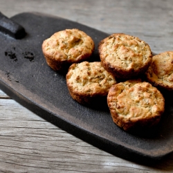 Ramp and Cheese Drop Scones