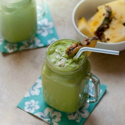 Healthy Green Colada Smoothie