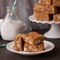 Brown Butter Pina Colada Blondies