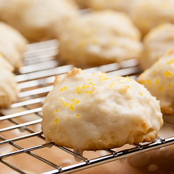 Lemon Glazed Ricotta Cookies