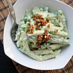 Pasta with Yogurt & Peas