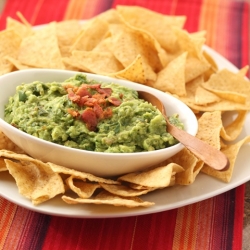 Roasted Garlic and Bacon Guacamole