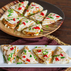 Smoked Salmon Quesadillas