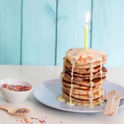 Cake Batter Funfetti Pancake