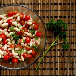 White Bean & Tomato Salad