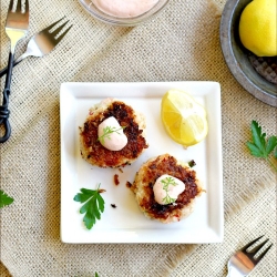 Smoky Salmon Fish Cakes