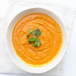 Sweet Potato Soup + Chipotle