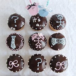 Gender Reveal Cupcakes