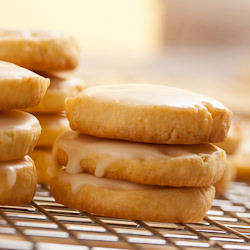 Glazed Orange Cookies