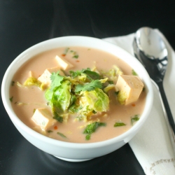 Zesty Coconut-Lime & Tofu Soup