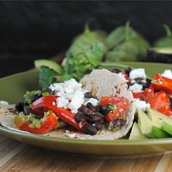 Tomatillo & Black Bean Tacos