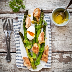 Roasted Asparagus Salad