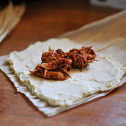 Easy Chicken or Pork Tamales