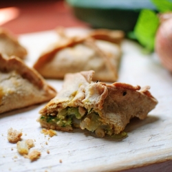 Savoury Chickpea Flour Parcels