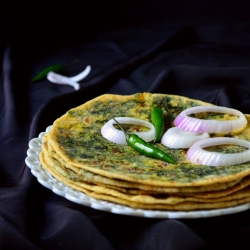 Broccoli Rabe Stuffed Parathas