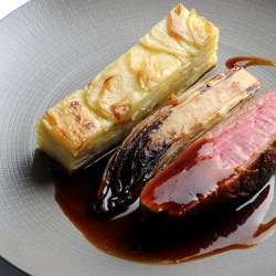 Duck Breast with Potato Dauphinoise