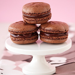 Chocolate Espresso Macarons