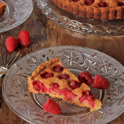 Brown Butter Raspberry Tart