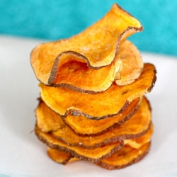 Salt & Vinegar Sweet Potato Chips