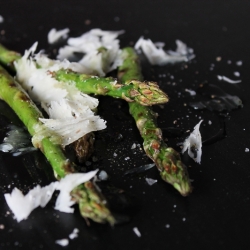 Grilled Asparagus with Parmesan