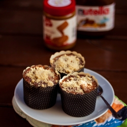 Nutella Muffins and Lotus Spread