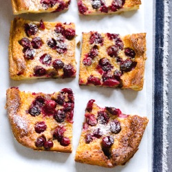 Cranberry Clafoutis