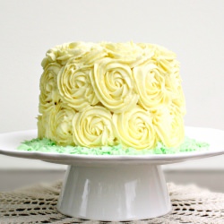 Yellow Rose of Tyrell Cake