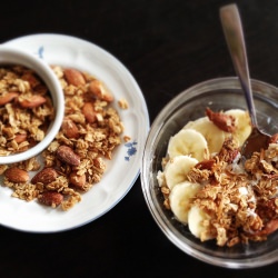 Maple Almond Cinnamon Granola