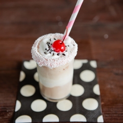 Root Beer Float Shooters