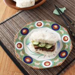 Steamed Buns with Braised Pork