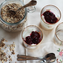 Granola and Fruit Compote