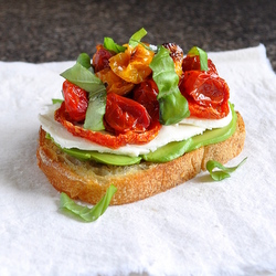 Roasted Tomato Caprese