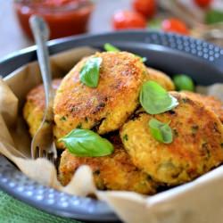 Egg Patties with Sun-Dried Tomatoes