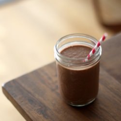 Dark Chocolate Banana Smoothie