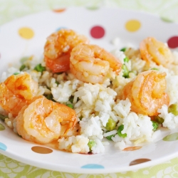 Spicy Shrimp & Ginger Coconut Rice