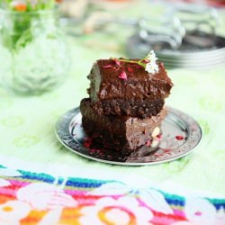 Vegan Gluten Free Fudge Brownies