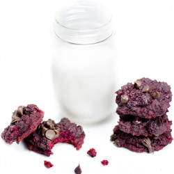 Sweet Beet Chocolate Chip Cookies