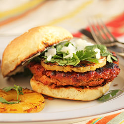 Grilled Pineapple Burger