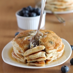 Vegan Blueberry Pancakes