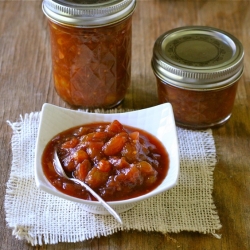 Rhubarb-Ginger Chutney